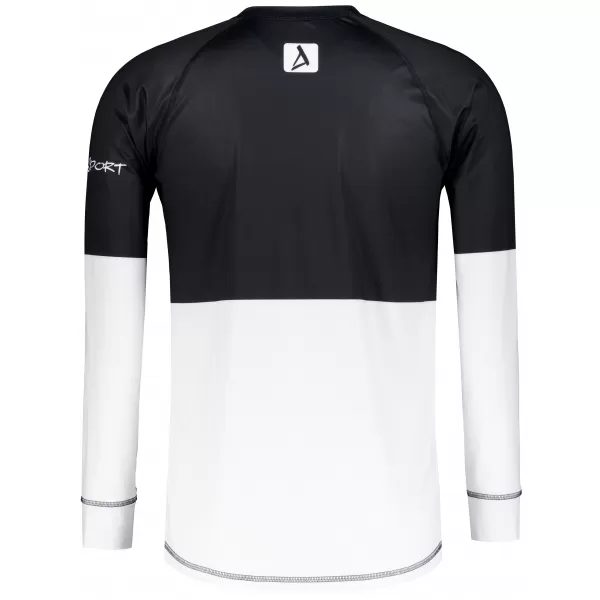  Pánské funkční termo triko s dlouhým rukávem premium ALTISPORT VOJ/ALM051TER01 ČERNOBÍLÁ 