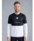 Pánské funkční termo triko s dlouhým rukávem premium ALTISPORT VOJ/ALM051TER01 ČERNOBÍLÁ