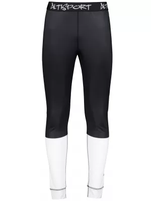 Pánské funkční termo kalhoty premium ALTISPORT VOJ/ALM051TER02 ČERNOBÍLÁ