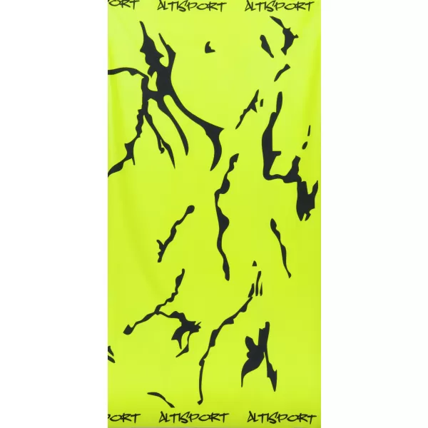  Nákrčník premium ALTISPORT VOJ/ALU052NAK01 NEON GREEN 