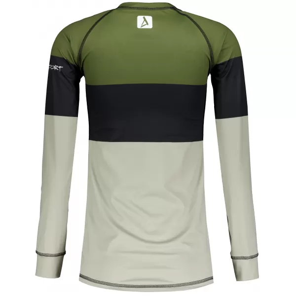  Dámské funkční termo triko s dlouhým rukávem premium ALTISPORT VOJ/ALW051TER01 KHAKI 