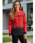 Dámská mikina na zip premium ALTISPORT VOJ/ALW023MI02 ČERVENÁ