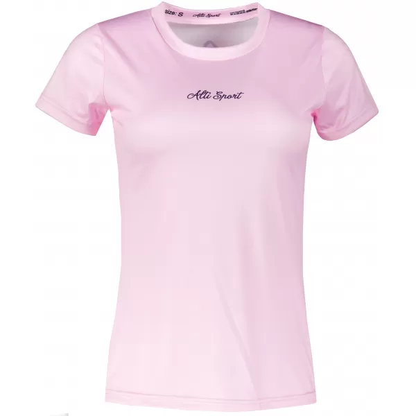  Dámské funkční triko premium ALTISPORT VOJ/ALW075TR01 BABY PINK 