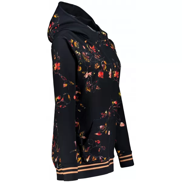  Dámská mikina na zip premium ALTISPORT VOJ/ALW024MI02 ČERNÁ 