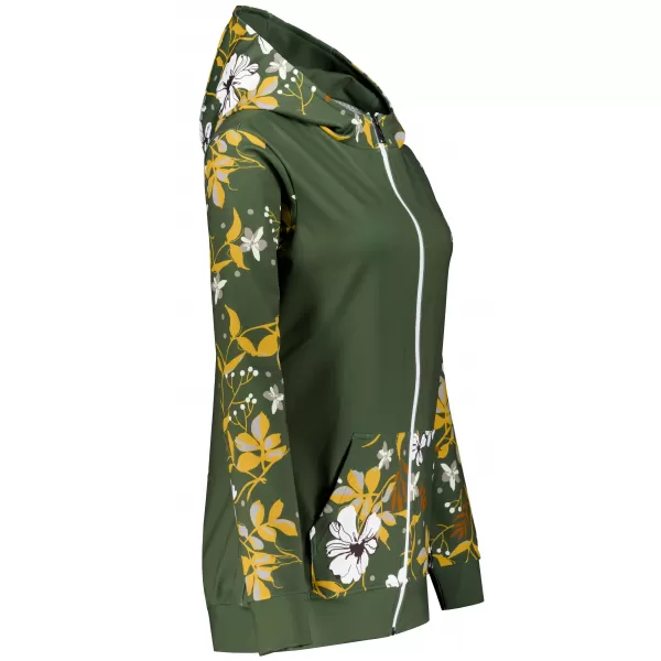  Dámská mikina na zip premium ALTISPORT VOJ/ALW063MI02 KHAKI 
