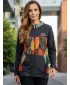 Dámská mikina na zip premium ALTISPORT VOJ/ALW061MI02 ORANŽOVÁ/MODRÁ