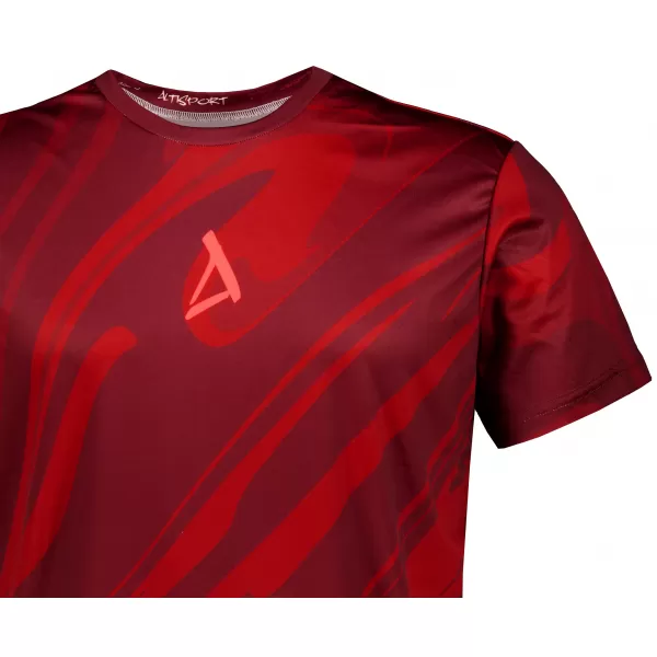  Pánské funkční triko premium ALTISPORT VOJ/ALM072TR01 WINE RED 