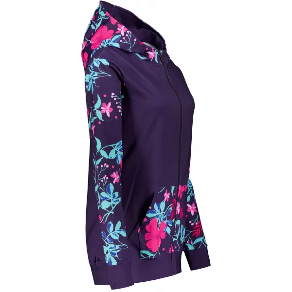  Dámská mikina na zip premium ALTISPORT VOJ/ALW063MI02 FUCHSIOVÁ 