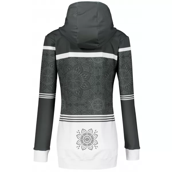  Dámská mikina na zip premium ALTISPORT VOJ/ALW023MI02 ŠEDÁ 