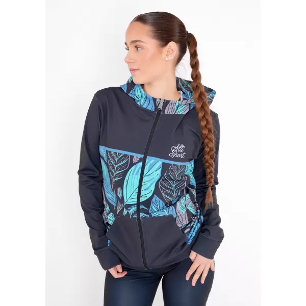  Dámská mikina na zip premium ALTISPORT VOJ/ALW061MI02 MODRÁ 