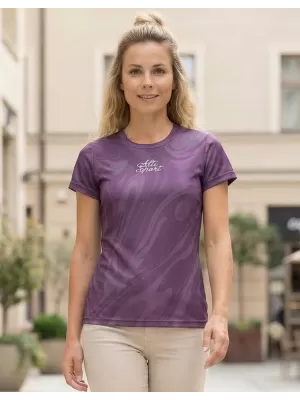 Dámské funkční triko premium ALTISPORT VOJ/ALW072TR01 FIALOVÁ