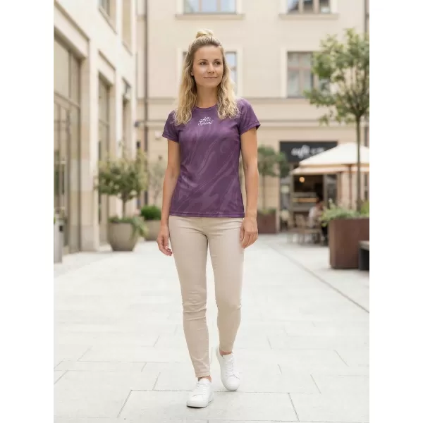  Dámské funkční triko premium ALTISPORT VOJ/ALW072TR01 FIALOVÁ 
