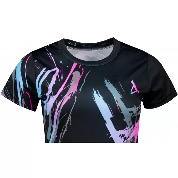  Dámské funkční triko premium ALTISPORT VOJ/ALW074TR01 ČERNORŮŽOVÁ 