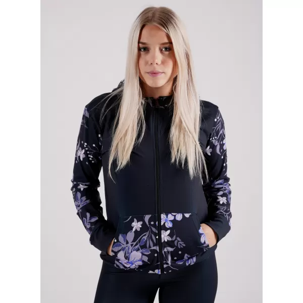  Dámská mikina na zip premium ALTISPORT VOJ/ALW063MI02 ČERNÁ 