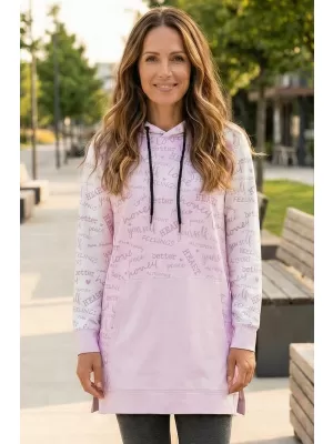 Dámská funkční mikina premium ALTISPORT VOJ/ALW067MI03 BABY PINK