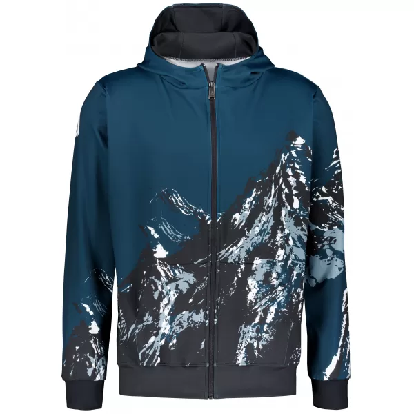  Pánská mikina na zip premium ALTISPORT VOJ/ALM059MI02 NAVY 