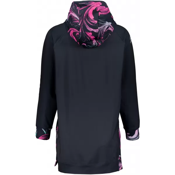  Dámská funkční mikina premium ALTISPORT VOJ/ALW065MI03 ČERNORŮŽOVÁ 