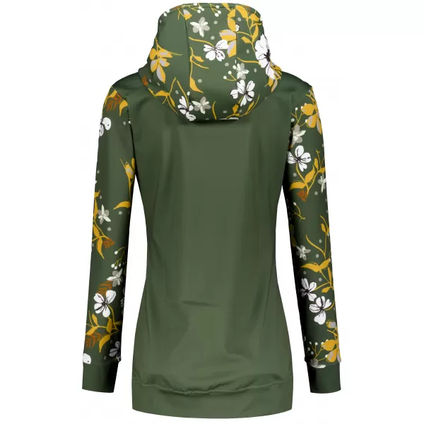  Dámská mikina na zip premium ALTISPORT VOJ/ALW063MI02 KHAKI 