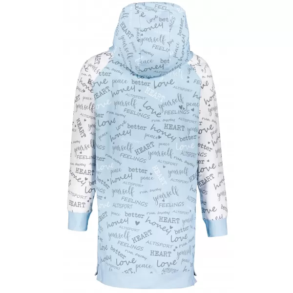  Dámská funkční mikina premium ALTISPORT VOJ/ALW067MI03 BABY BLUE 