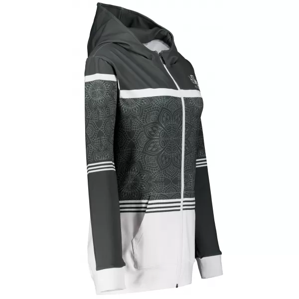  Dámská mikina na zip premium ALTISPORT VOJ/ALW023MI02 ŠEDÁ 