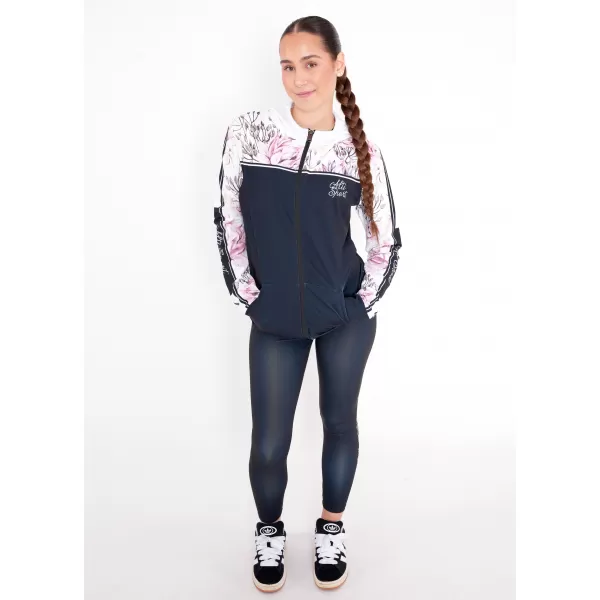  Dámská mikina na zip premium ALTISPORT VOJ/ALW008MI02 ČERNÁ 