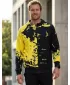 Pánská mikina na zip premium ALTISPORT VOJ/ALM057MI02 FLUO YELLOW