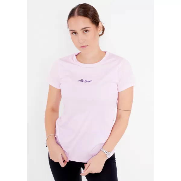  Dámské funkční triko premium ALTISPORT VOJ/ALW075TR01 BABY PINK 