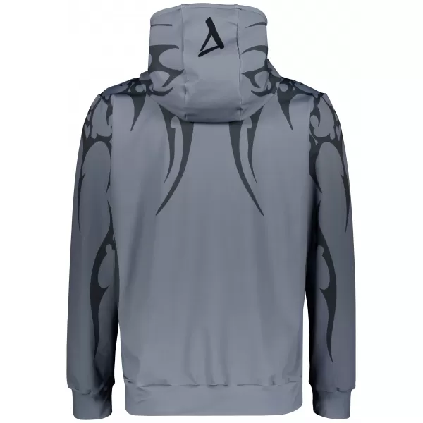  Pánská mikina premium ALTISPORT VOJ/ALM070MI01 ŠEDÁ 