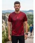 Pánské funkční triko premium ALTISPORT VOJ/ALM072TR01 WINE RED