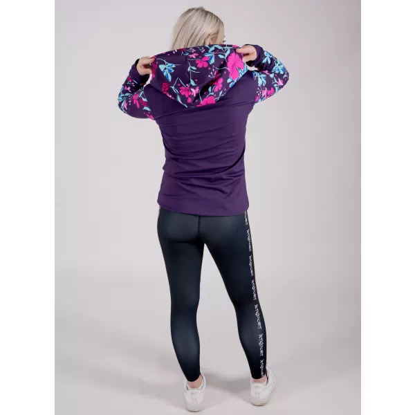  Dámská mikina na zip premium ALTISPORT VOJ/ALW063MI02 FUCHSIOVÁ 