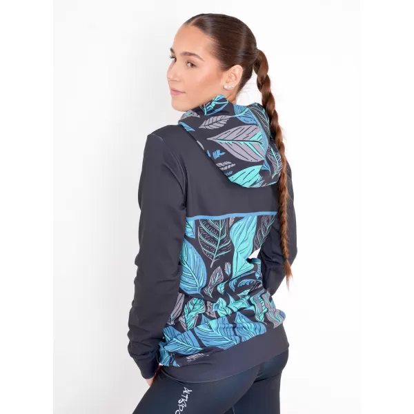  Dámská mikina na zip premium ALTISPORT VOJ/ALW061MI02 MODRÁ 