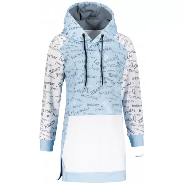  Dámská funkční mikina premium ALTISPORT VOJ/ALW067MI03 BABY BLUE 