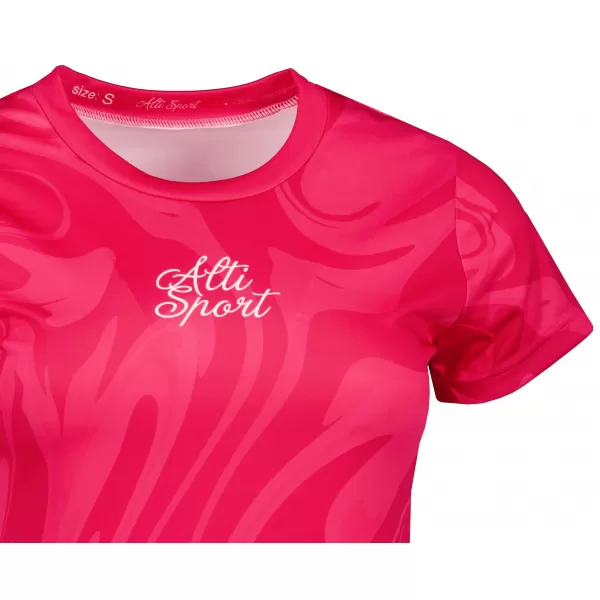  Dámské funkční triko premium ALTISPORT VOJ/ALW072TR01 HOT PINK 
