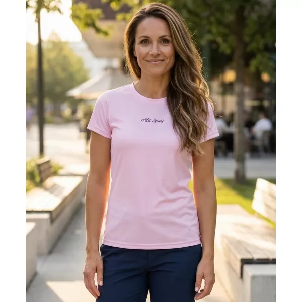  Dámské funkční triko premium ALTISPORT VOJ/ALW075TR01 BABY PINK 