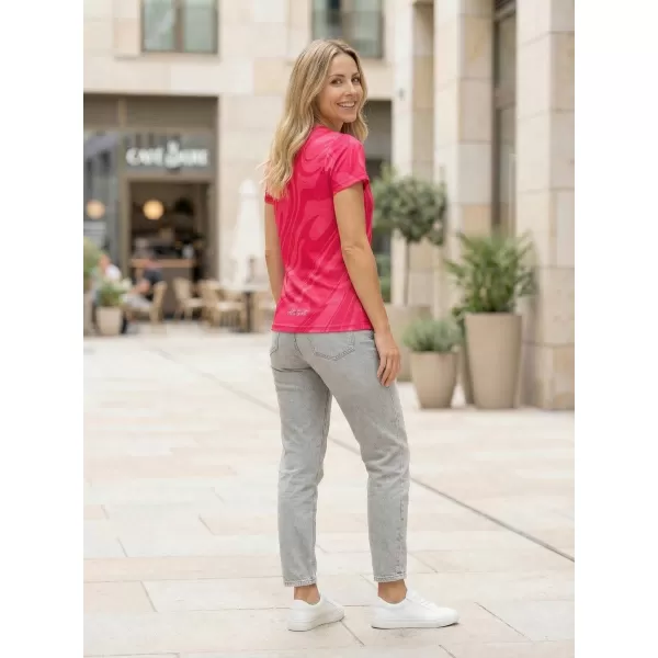  Dámské funkční triko premium ALTISPORT VOJ/ALW072TR01 HOT PINK 