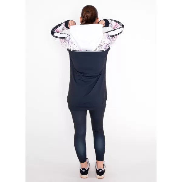  Dámská mikina na zip premium ALTISPORT VOJ/ALW008MI02 ČERNÁ 