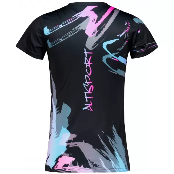  Dámské funkční triko premium ALTISPORT VOJ/ALW074TR01 ČERNORŮŽOVÁ 
