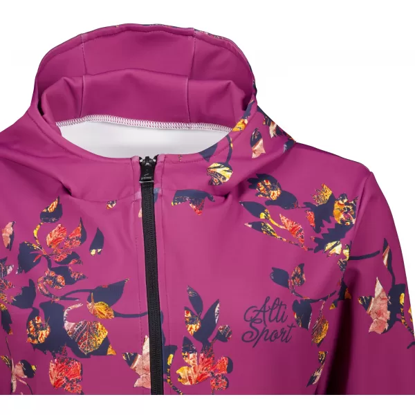  Dámská mikina na zip premium ALTISPORT VOJ/ALW024MI02 FIALOVÁ 