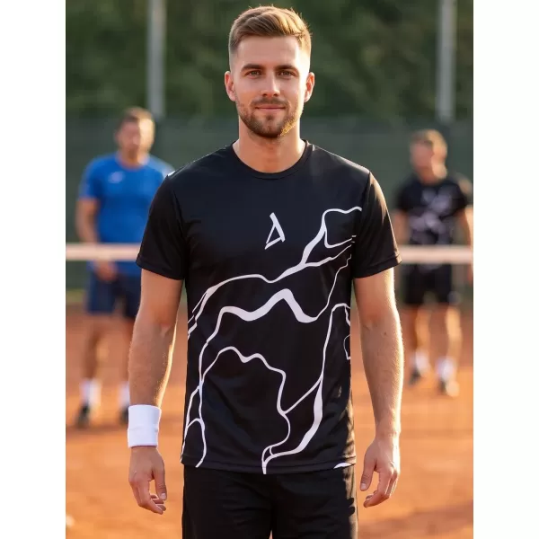  Pánské funkční triko premium ALTISPORT VOJ/ALM073TR01 ČERNÁ 