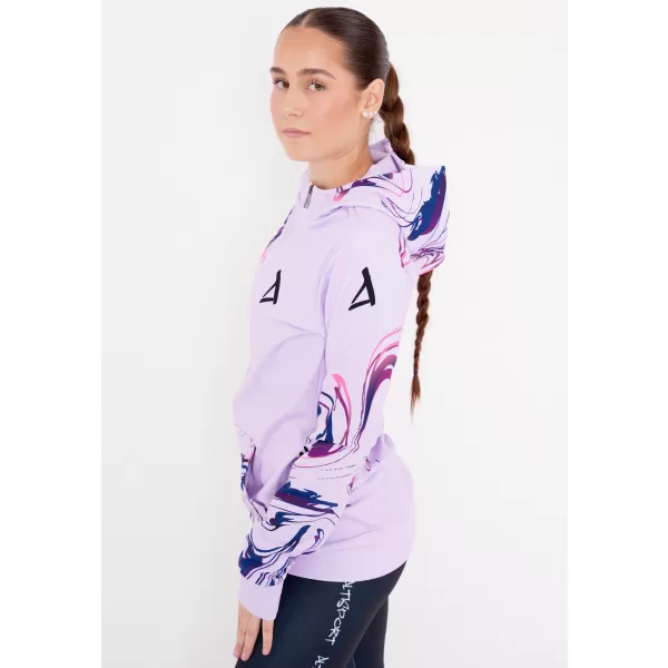  Dámská mikina na zip premium ALTISPORT VOJ/ALW064MI02 LILA 