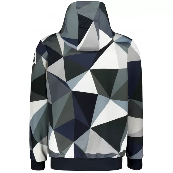  Pánská mikina na zip premium ALTISPORT VOJ/ALM007MI02 ŠEDÁ 