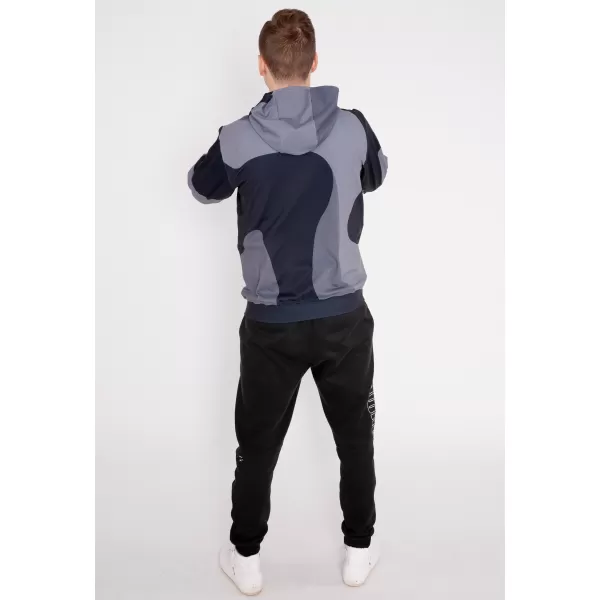  Pánská mikina na zip premium ALTISPORT VOJ/ALM056MI02 ČERNÁ 