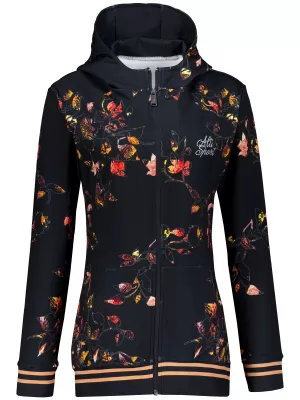 Dámská mikina na zip premium ALTISPORT VOJ/ALW024MI02 ČERNÁ