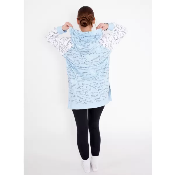  Dámská funkční mikina premium ALTISPORT VOJ/ALW067MI03 BABY BLUE 