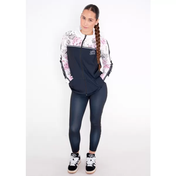  Dámská mikina na zip premium ALTISPORT VOJ/ALW008MI02 ČERNÁ 