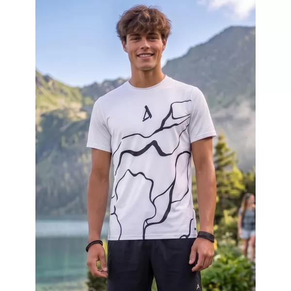  Pánské funkční triko premium ALTISPORT VOJ/ALM073TR01 BÍLÁ 