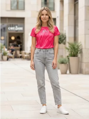 Dámské funkční triko premium ALTISPORT VOJ/ALW072TR01 HOT PINK