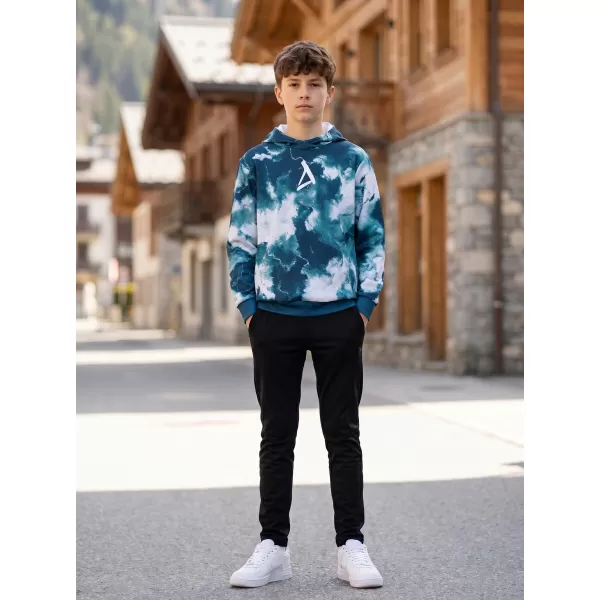  Dětská mikina premium ALTISPORT VOJ/ALK066MI01 ZELENÁ/MODRÁ 
