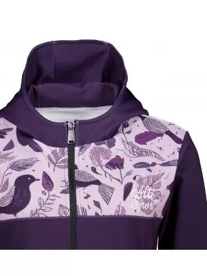 Dámská mikina na zip premium ALTISPORT VOJ/ALW062MI02 FIALOVÁ
