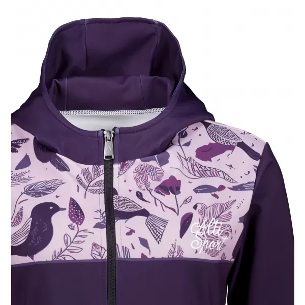  Dámská mikina na zip premium ALTISPORT VOJ/ALW062MI02 FIALOVÁ 